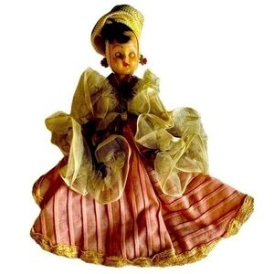 Vintage Bimini Souvenir Doll – Caribbean Folk Costume – 10”